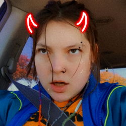 Hestia, the Vibrant OnlyFans Model with a Devilish Twist