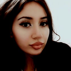 A Model Posing for the Camera