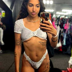 OnlyFans Model in Lingerie