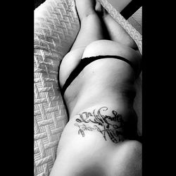 Intimate Tattooed Model in Bed, Lea from Michigan