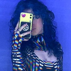 Fashionable Model Poses for Photo