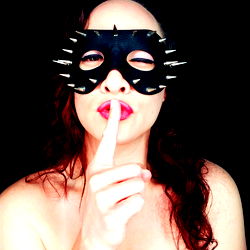 Woman in Mask and Silence