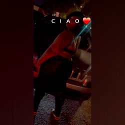 A nighttime selfie from Jetaime KelLy at Waterpark Wildsplash