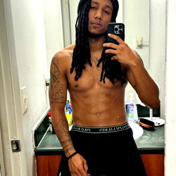 Fitness Model Zane in Black and White