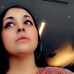 Amber Leigh in Thoughtful Pose