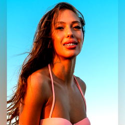 Sophie Bright, a Gorgeous OnlyFans Model Posing for Her Photoshoot