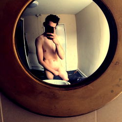 OnlyFans Model Eli Manuel in Bathroom Mirror