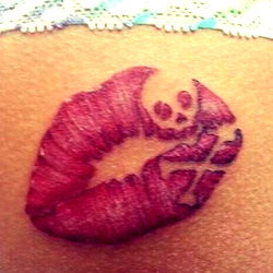 Cupcake Tattoo of a Cute Ghost Crab