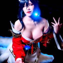 Anime-style Cosplay Character