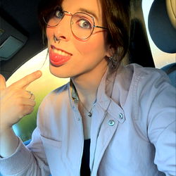 OnlyFans Model Alexa Anju Making a Playful Face for the Camera