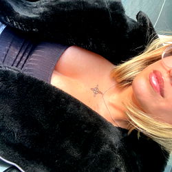 Aura's Leather Bikini Look