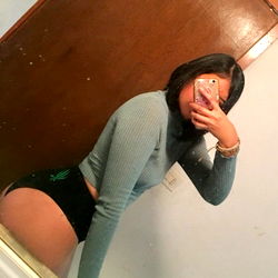 Model's Photoshoot in Mirror Reflection