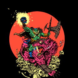 Diego Casanova - Art Print with a Superhero Theme