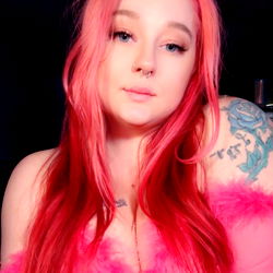 Pink-Haired OnlyFans Model Lex in a Pink Body Suit