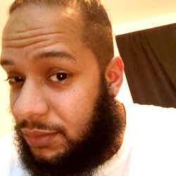 Bearded Man with Tattoo