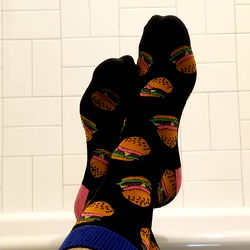 Lounge Sock Style in Nichalusp Model Photo