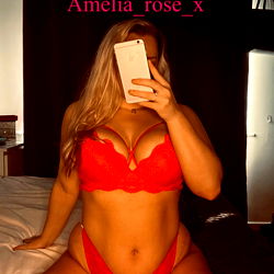 AmeliaRose on OnlyFans - Stunning Red Lingerie
