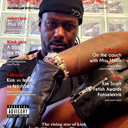 Nigel Grey on the Cover of Darkside Magazine