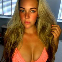 Stylish Scarlett in a Bikini with Long Hair