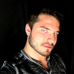 Dominic, a Fitness Enthusiast Posing for the Camera