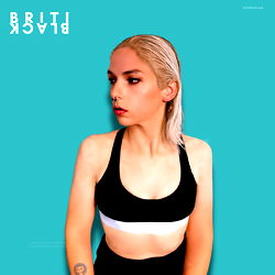 Briti Black - Fitness Model in Sports Bra and Tank Top