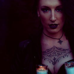 Fantasy Character Art: Gothic Emo Girl