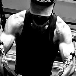 Fitness Enthusiast in Gym