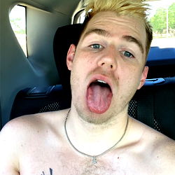 Jacob from Texas | Shirtless Selfie with Tattoos