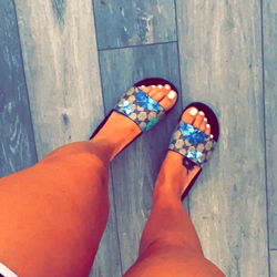 Model Posing in Athletic Footwear and Casual Clothing