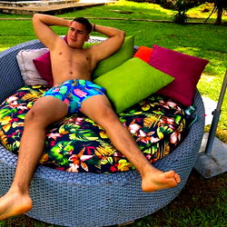 Onlyfans Model Diego Briñez Relaxing Outdoors