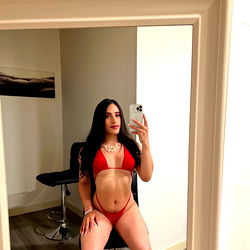 Model Mariana in a Bikini