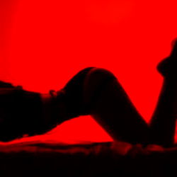 Sensual OnlyFans Model in Action Shot