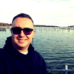 Ruben Standing at the Dock