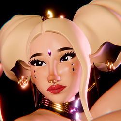 Luxuri Padilla: 3D Animated Pop Star Model