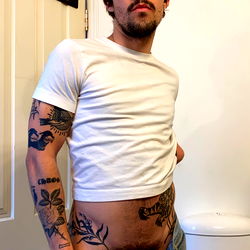 Justin Bates: Tattooed Model, Sydney