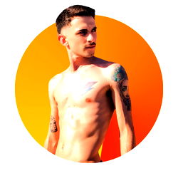 Andres Ventti: A Model in a Colorful Landscape