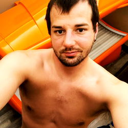 Cory Lafillme's Shirtless Selfie