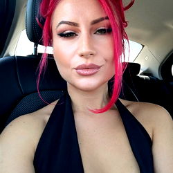 Model in Red Hair with Tattoos, OnlyFans Link, 30-