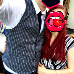 Stylish Alternative Bi Couple in England