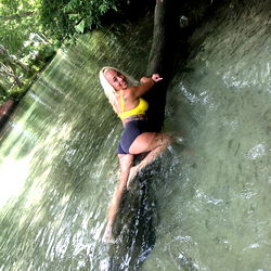 Valerie Rosario in an Intimate Shoot on the River