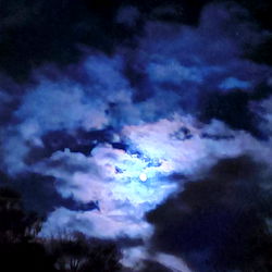 Awe-inspiring Full Moon Night in Ontario, Canada