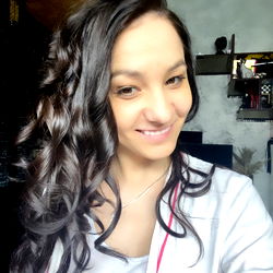 Alesia_fit, Beautiful Smiling Woman with Curly Hair