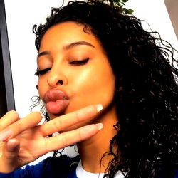 A Model Posting on Instagram