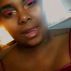 A Model Sharing a Selfie