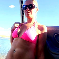 SpicySMUT in a Pink Bikini by the Lake