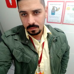 Casual Fashion Model with Tag