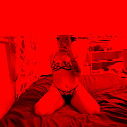 OnlyFans Model in Red Room