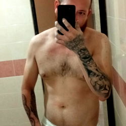 Fit and Tattooed Man