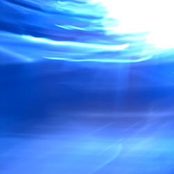 Artistic Blue Blur Photography