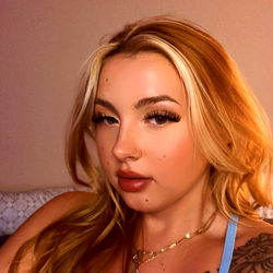 OnlyFans Model Posing in Striped Shirt